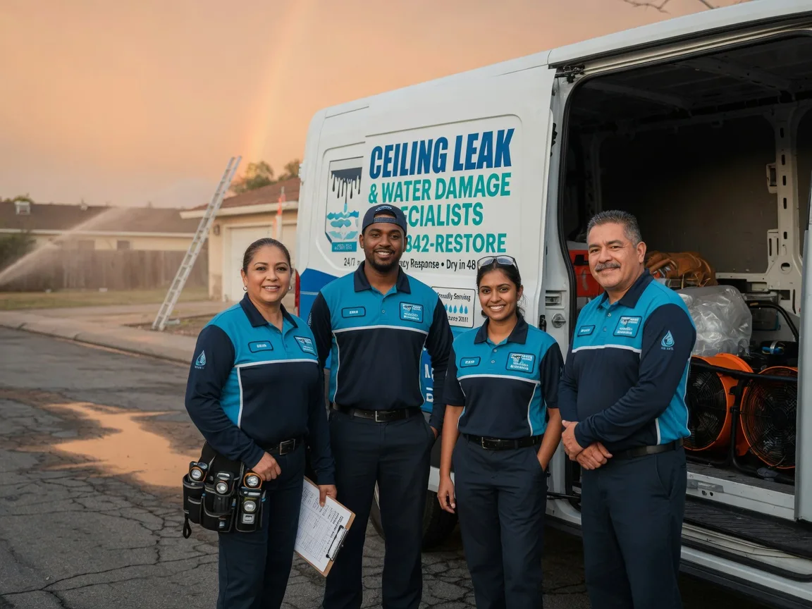 Ceiling Leak Cleanup company in San Saba, TX